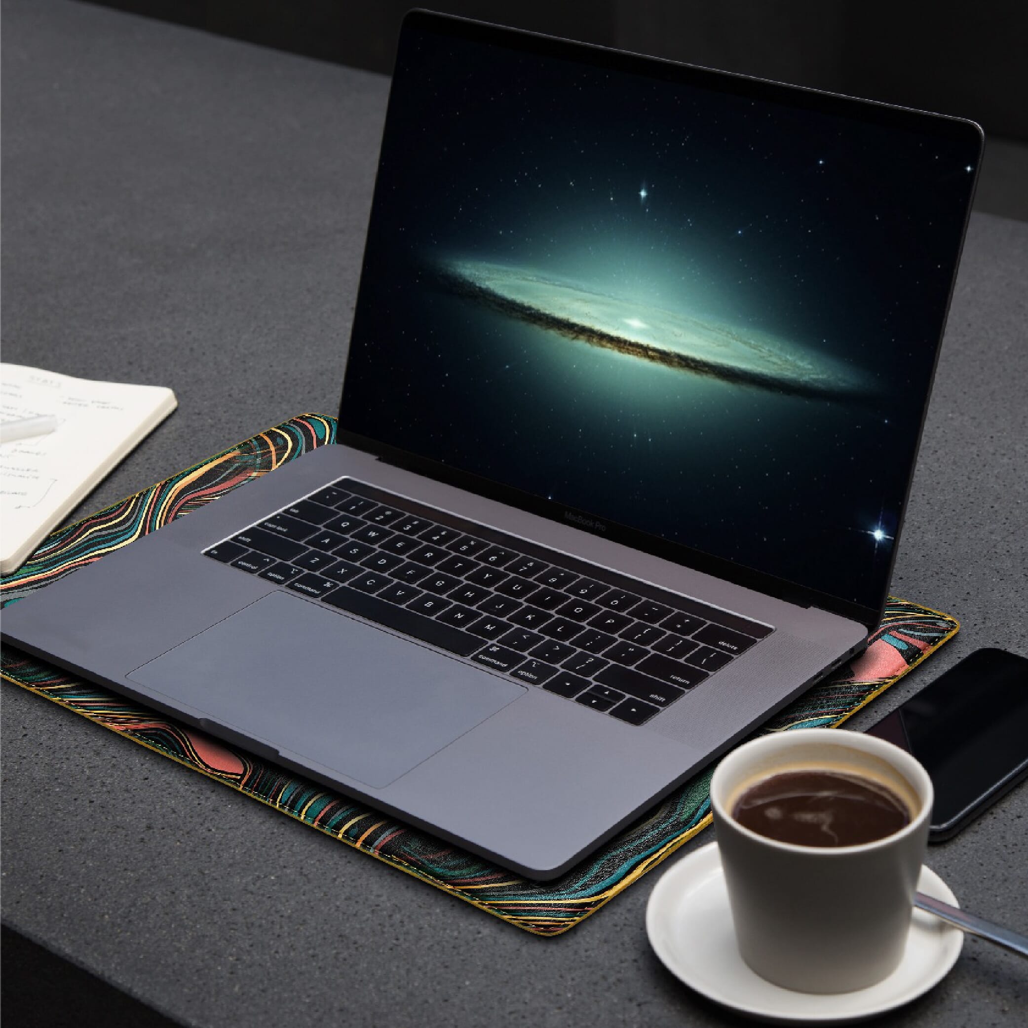 Armor' Laptop EMF radiation and heat shield - Harley Davidson - Large 15' 6" inches